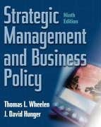 Strategic Management and Business Policy: International Edition(中古品)