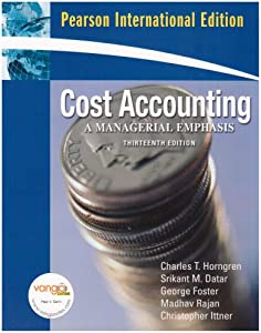 Cost Accounting: A Managerial Emphasis(中古品)