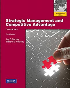 Concepts  Strategic Management and Competitive Advantage: International Edition(中古品)