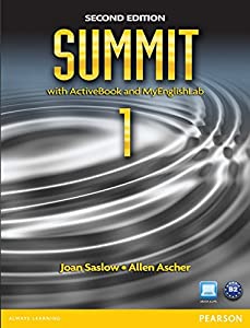 Summit (2E) Level 1 Student Book with ActiveBook CD-ROM and MyLab Access(中古品)