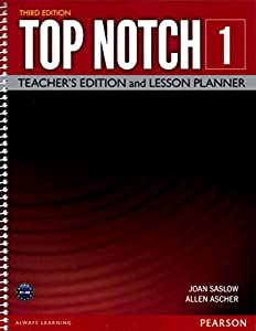 Top Notch(3E) Level 1:Teacher's Edition and Lesson Planner (Top Notch (3E))(中古品)