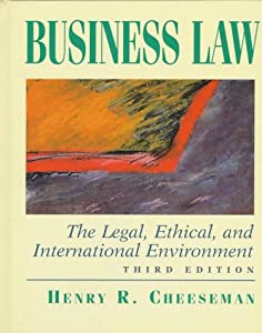 Business Law: The Legal Ethical and International Environment(中古品)