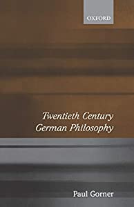 Twentieth Century German Philosophy(中古品)