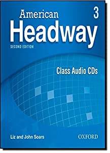 Second Edition Level 3 Class Audio CDs (3) (American Headway)(中古品)