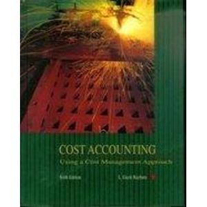 Cost Accounting: Using a Cost Management Approach (The Irwin Series in Undergraduate Accounting)(中古品)