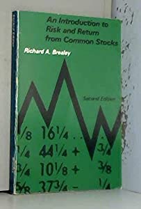 Brealey: Introduction to Risk & Return from Comm on Stocks 2ed (Cloth)(中古品)