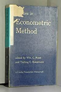 割引クーポン対象品 Studies in Econometric Method (Cowles