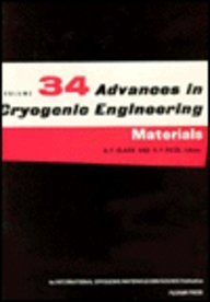 Advances in Cryogenic Engineering Materials (Advances in Cryogenic Engineering  34)(中古品)