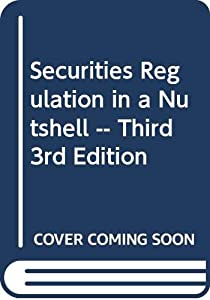 Securities Regulation in a Nutshell -- Third 3rd Edition(中古品)
