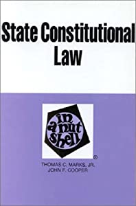 State Constitutional Law in a Nutshell (Nutshell Series)(中古品)