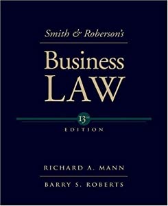 Smith And Roberson's Business Law(中古品)
