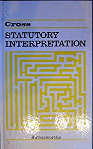 Statutory Interpretation(中古品)