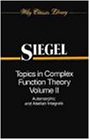 Topics Complex Function Theory V2 P(中古品)