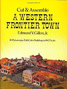 Cut and Assemble a Western Frontier Town (Dover Children's Activity Books)(中古品)
