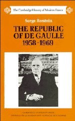 The Republic of de Gaulle 1958?1969 (The Cambridge History of Modern France Series Number 8)(中古品)