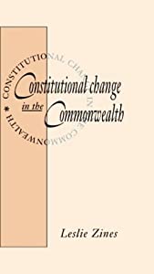 Constitutional Change in the Commonwealth(中古品)
