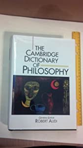 The Cambridge Dictionary of Philosophy(中古品)