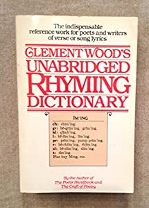 Clement Wood's Unabridged Rhyming Dictionary(中古品)