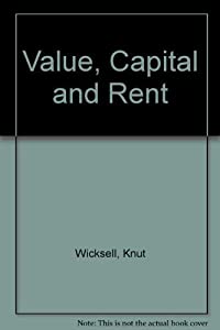Value  Capital and Rent(中古品)