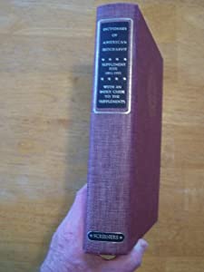 Dictionary of American Biography - Supplement 5(中古品)