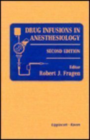 Drug Infusions in Anesthesiology(中古品)