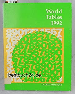 World Tables 1992(中古品)