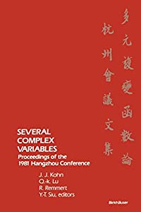 Several Complex Variables: Proceedings Of The 1981 Hangzhou Conference(中古品)