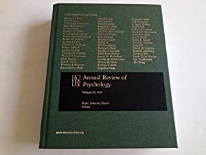 Annual Review of Psychology 2014(中古品)