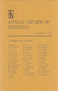 Annual Review of Genetics: 1989(中古品)