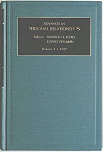 Adv Personal Relatnshps V1 198 (Advances in Personal Relationships)(中古品)