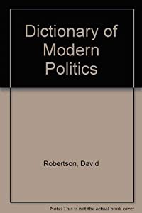 Dictionary of Modern Politics(中古品)