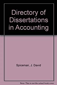 Directory of Dissertations in Accounting(中古品)