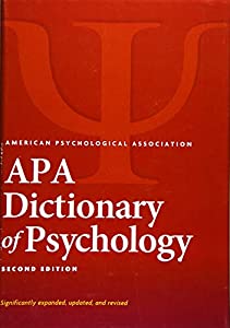 APA Dictionary of Psychology(中古品)