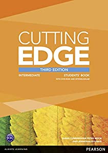 Cutting Edge Intermediate (3E) Student Book with DVD-ROM and MyLab Access(中古品)