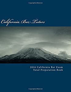 2016 California Bar Exam Total Preparation Book(中古品)