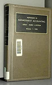 Advances in Management Accounting(中古品)