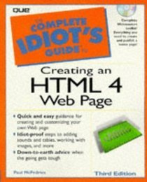 The Complete Idiot's Guide to Creating an Html 4 Web Page Third Edition (THE COMPLETE IDIOT'S GUIDE)(中古品)