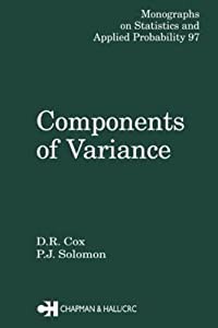 Components of Variance (Chapman & Hall/CRC Monographs on Statistics and Applied Probability)(中古品)