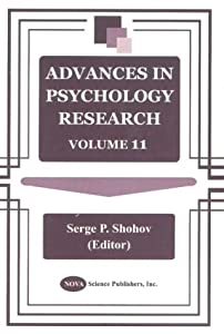Advances in Psychology Research(中古品)の通販は