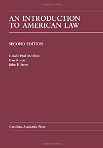 An Introduction to American Law (Carolina Academic Press Law Casebook)(中古品)