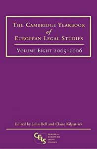 Cambridge Yearbook of European Legal Studies: 2005 - 2006(中古品)