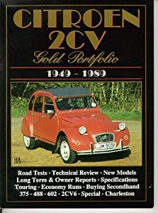 Citroen 2CV Gold Portofolio 1948-88 (Citroen road test book)(中古品) 10,892円