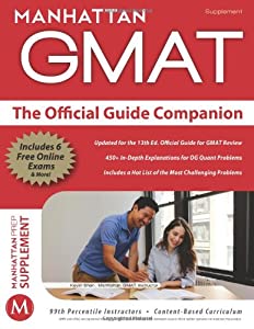 The Official Guide Companion  13th Edition (Manhattan Prep Supplement)(中古品)