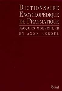 Dictionnaire encyclopedique de pragmatique(中古品)