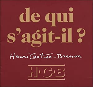 De qui s'agit-il ?(中古品)