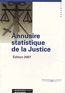 Annuaire statistique de la Justice(中古品)の通販は