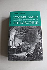 Vocab tech crit de la philosophie(中古品)