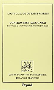 Controverse avec Garat : Precedee d'autres ecrits philosophiques(中古品)
