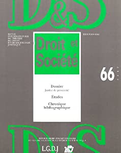 Droit et societe n 66-2007(中古品)