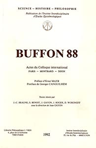 Buffon 88 (Science - Histoire - Philosophie)(中古品) 10,700円